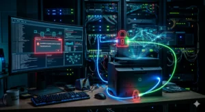 Головна обкладинка статті про помилку 0x0000011b та налаштування мережевого принтера